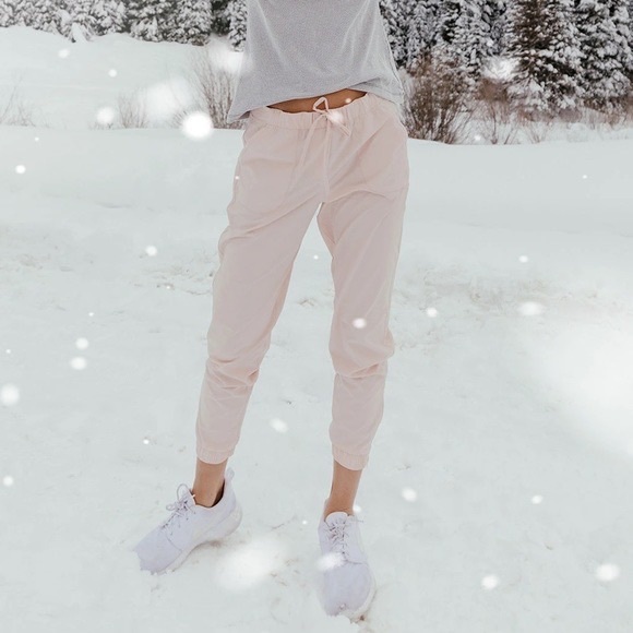 ALBION Joggers Blush Pink Jetsetter Jogger pants - Picture 2 of 14